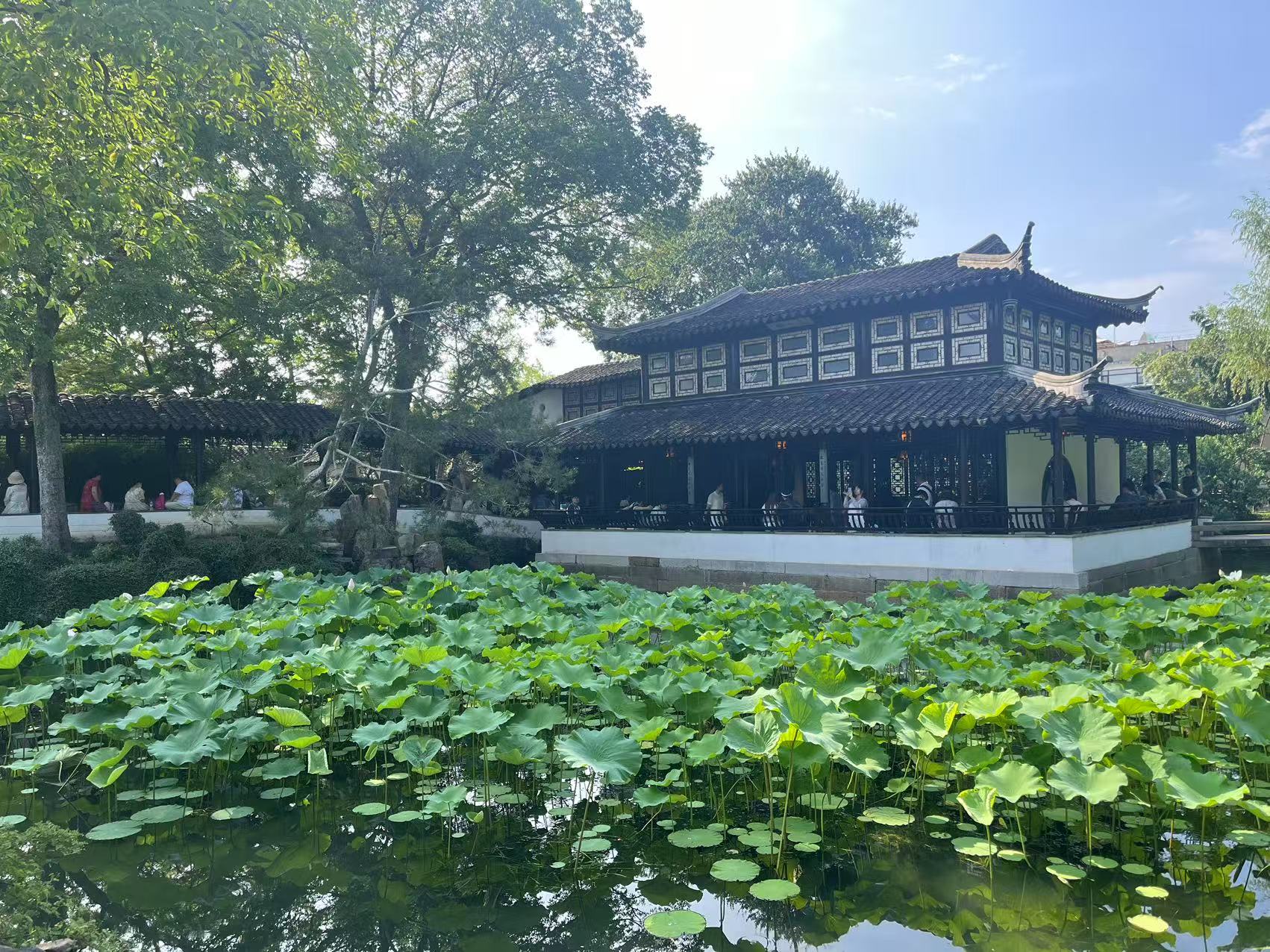 公司年中会议及“探索苏州园林之美”团建活动胜利举办